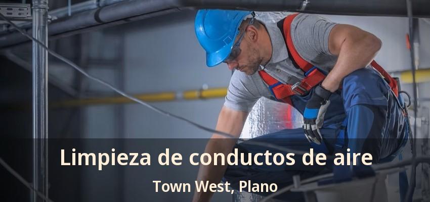 Limpieza de conductos de aire Town West, Plano - TX