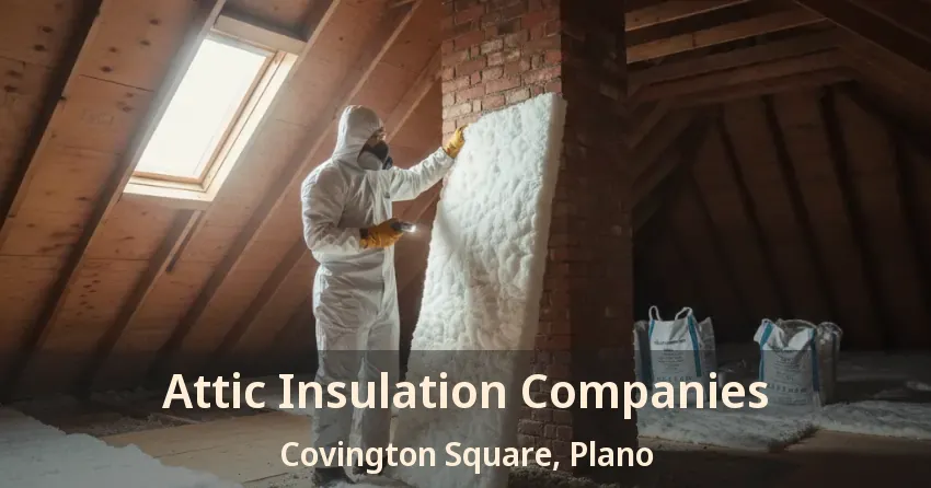 Attic Insulation Companies Covington Square, Plano - TX Attic Insulation Companies Covington Square, Plano - TX