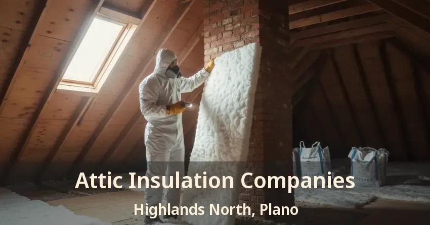 Attic Insulation Companies Highlands North, Plano - TX Attic Insulation Companies Highlands North, Plano - TX