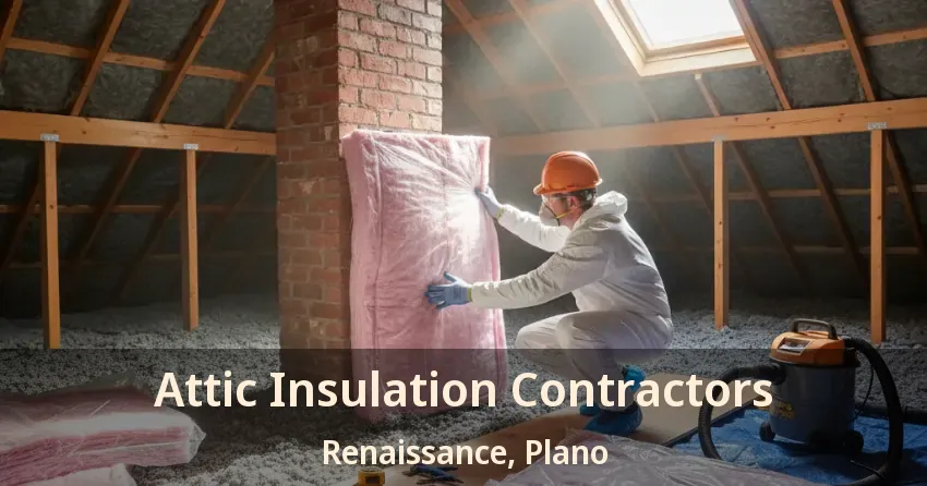 Attic Insulation Contractors Renaissance, Plano - TX