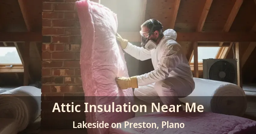 Attic Insulation Near Me Lakeside on Preston, Plano - TX Attic Insulation Near Me Lakeside on Preston, Plano - TX