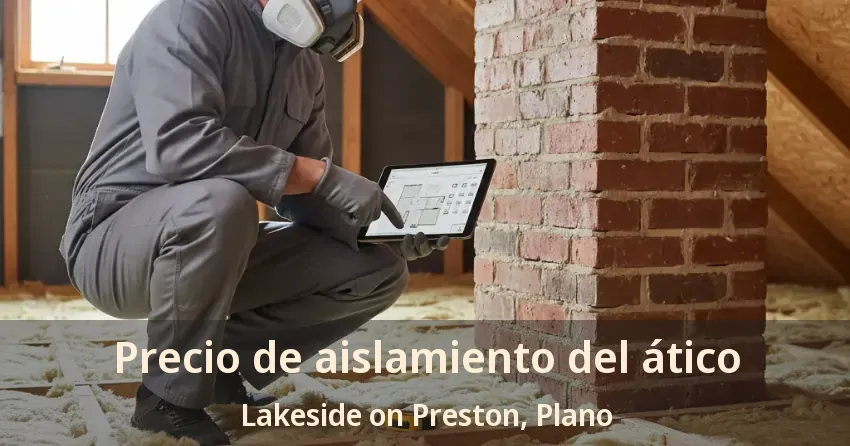 Precio de aislamiento del ático Lakeside on Preston, Plano - TX Precio de aislamiento del ático Lakeside on Preston, Plano - TX