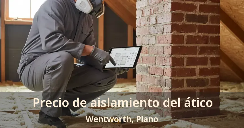 Precio de aislamiento del ático Wentworth, Plano - TX