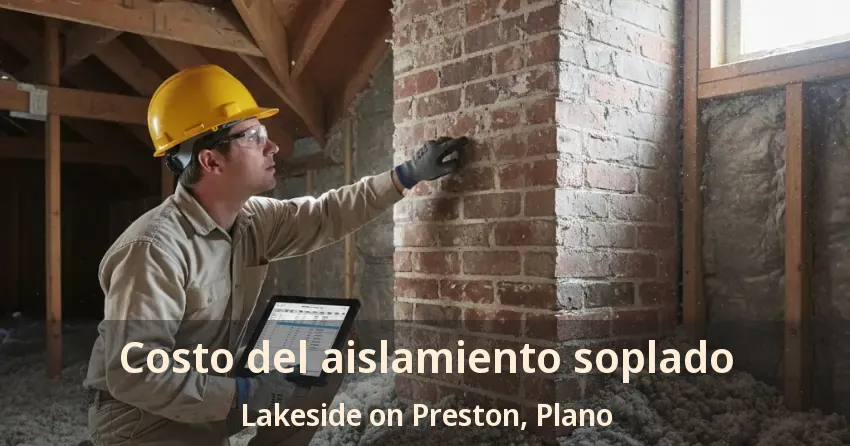 Costo del aislamiento soplado Lakeside on Preston, Plano - TX Costo del aislamiento soplado Lakeside on Preston, Plano - TX