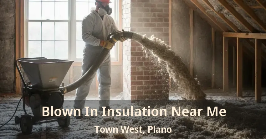Blown In Insulation Near Me Town West, Plano - TX Blown In Insulation Near Me Town West, Plano - TX