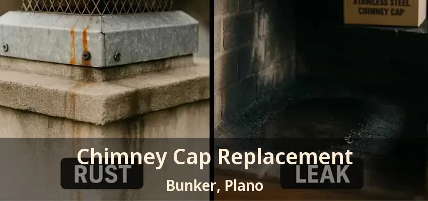 Chimney Cap Replacement Bunker, Plano - TX