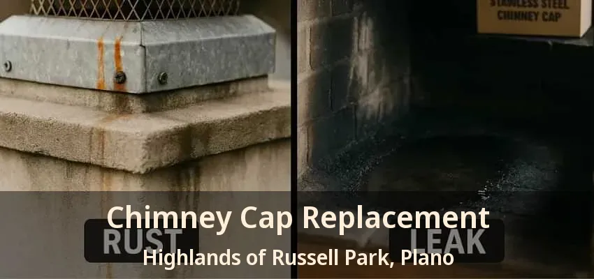 Chimney Cap Replacement Highlands of Russell Park, Plano - TX