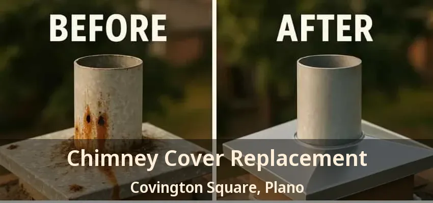 Chimney Cover Replacement Covington Square, Plano - TX Chimney Cover Replacement Covington Square, Plano - TX