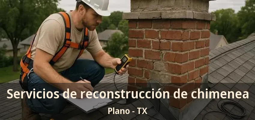Servicios de reconstrucción de chimenea Plano - TX