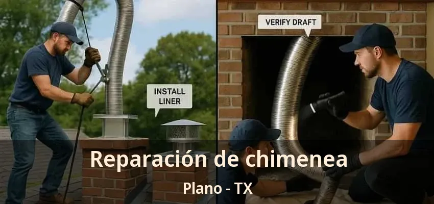 Reparación de chimenea Plano - TX