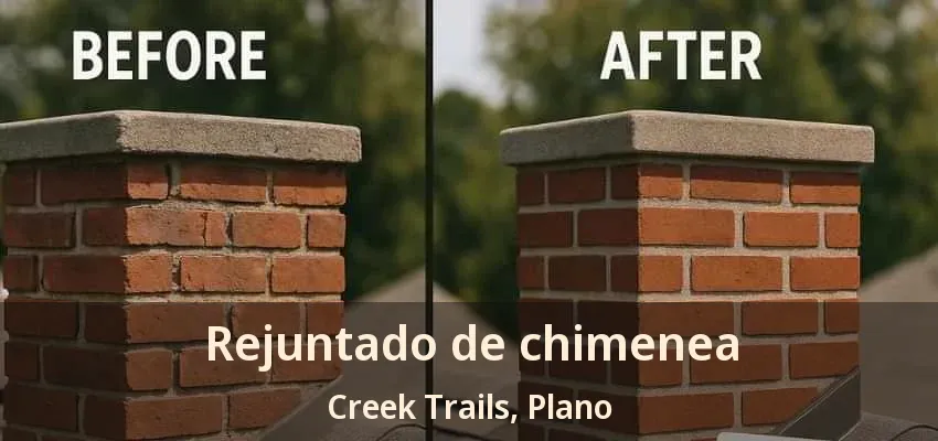 Rejuntado de chimenea Creek Trails, Plano - TX