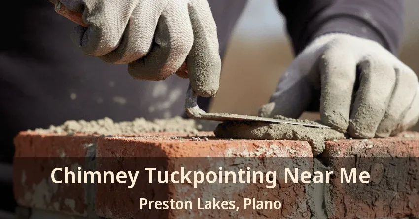 Chimney Tuckpointing Near Me Preston Lakes, Plano - TX