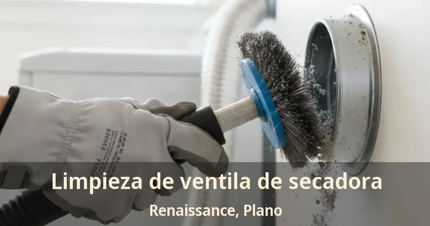 Limpieza de ventila de secadora Renaissance, Plano - TX Limpieza de ventila de secadora Renaissance, Plano - TX