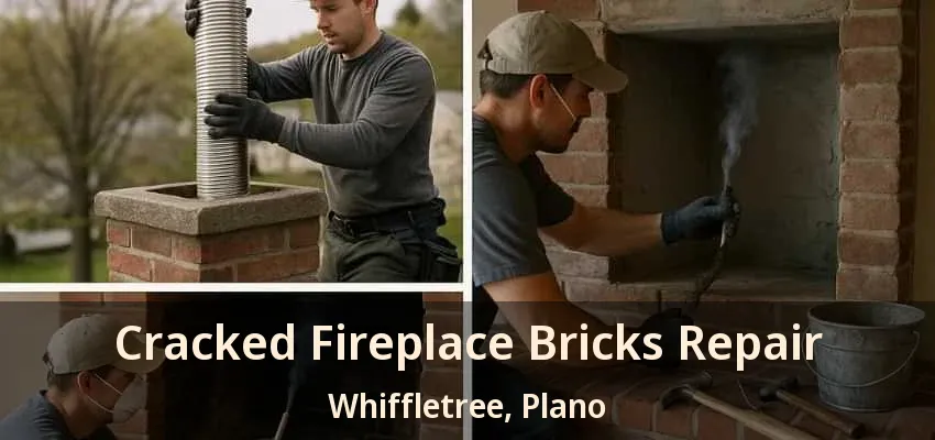 Cracked Fireplace Bricks Repair Whiffletree, Plano - TX Cracked Fireplace Bricks Repair Whiffletree, Plano - TX