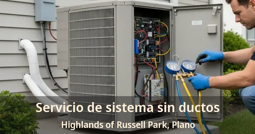 Servicio de sistema sin ductos Highlands of Russell Park, Plano - TX Servicio de sistema sin ductos Highlands of Russell Park, Plano - TX