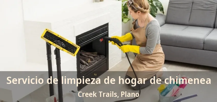 Servicio de limpieza de hogar de chimenea Creek Trails, Plano - TX