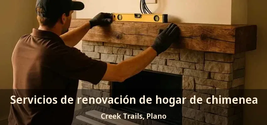 Servicios de renovación de hogar de chimenea Creek Trails, Plano - TX