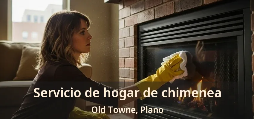 Servicio de hogar de chimenea Old Towne, Plano - TX