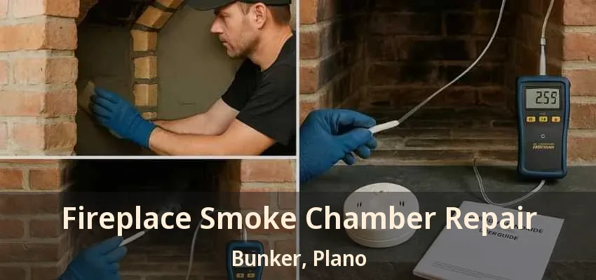Fireplace Smoke Chamber Repair Bunker, Plano - TX Fireplace Smoke Chamber Repair Bunker, Plano - TX