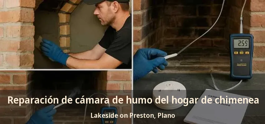 Reparación de cámara de humo del hogar de chimenea Lakeside on Preston, Plano - TX Reparación de cámara de humo del hogar de chimenea Lakeside on Preston, Plano - TX