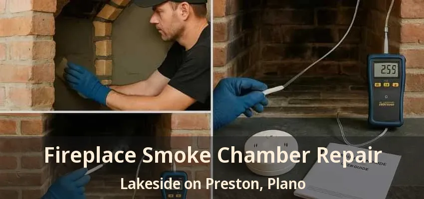 Fireplace Smoke Chamber Repair Lakeside on Preston, Plano - TX Fireplace Smoke Chamber Repair Lakeside on Preston, Plano - TX