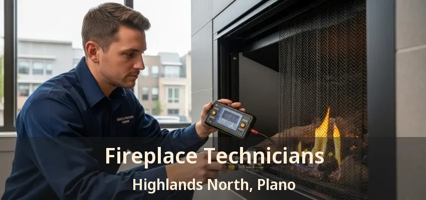 Fireplace Technicians Highlands North, Plano - TX