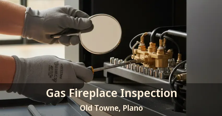 Gas Fireplace Inspection Old Towne, Plano - TX Gas Fireplace Inspection Old Towne, Plano - TX