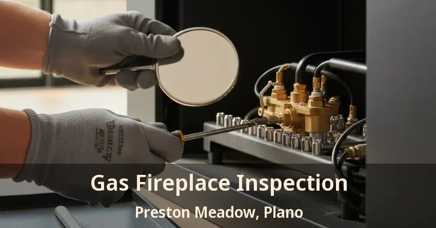Gas Fireplace Inspection Preston Meadow, Plano - TX Gas Fireplace Inspection Preston Meadow, Plano - TX