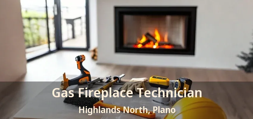 Gas Fireplace Technician Highlands North, Plano - TX