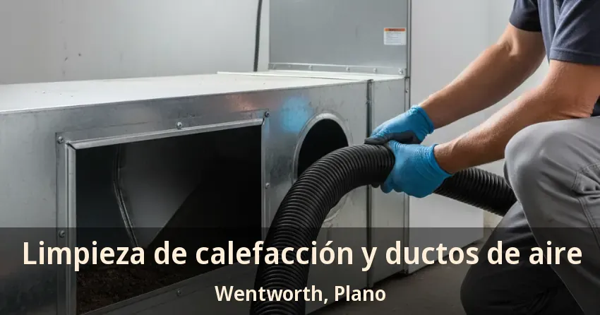 Limpieza de calefacción y ductos de aire Wentworth, Plano - TX