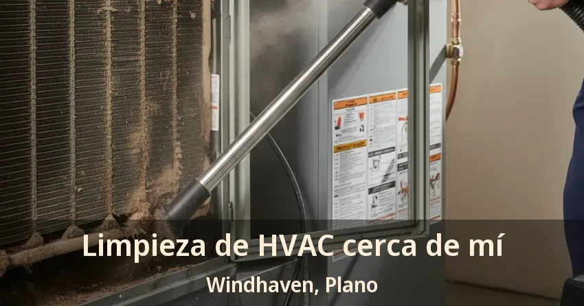 Limpieza de HVAC cerca de mí Windhaven, Plano - TX