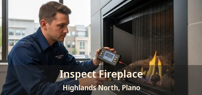 Inspect Fireplace Highlands North, Plano - TX Inspect Fireplace Highlands North, Plano - TX