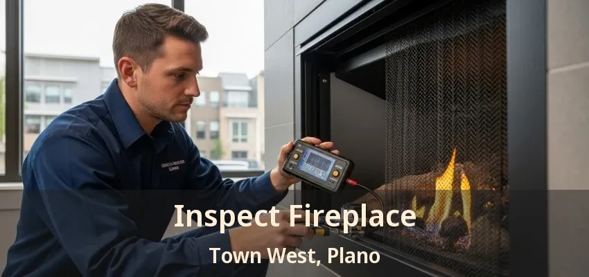 Inspect Fireplace Town West, Plano - TX