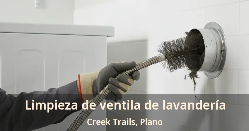 Limpieza de ventila de lavandería Creek Trails, Plano - TX
